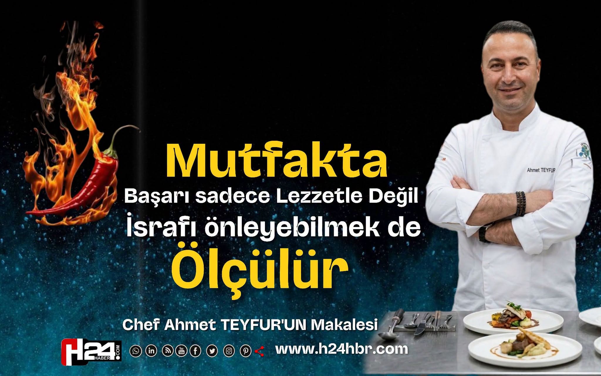 MUTFAKTA BAŞARI SADECE LEZZETLE DEĞİL. İSRAFI ÖNLEYEBİLMEKLE DE ÖLÇÜLÜR.