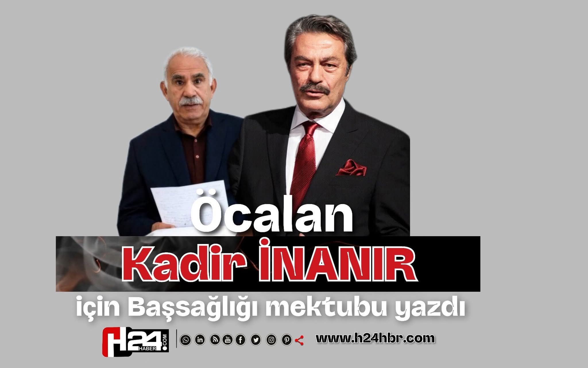 Öcalan’dan Kadir İnanır Mesajı