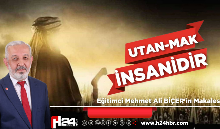 UTANMAK İNSANİDİR