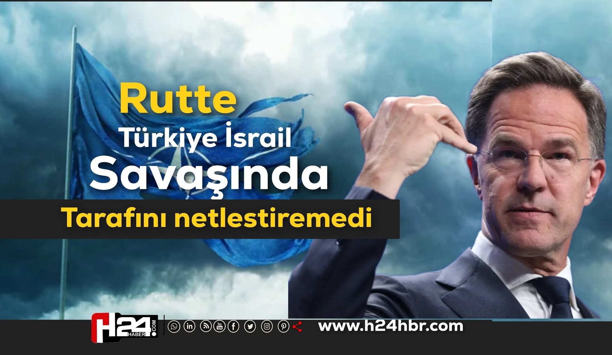 Rutte Türkiye-İsrail çatışmasında Net Değil