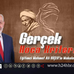 GERÇEK HOCA KRİTERİ