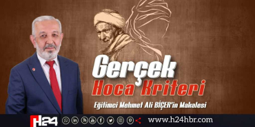 GERÇEK HOCA KRİTERİ