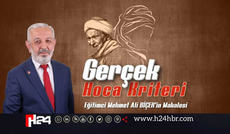 GERÇEK HOCA KRİTERİ