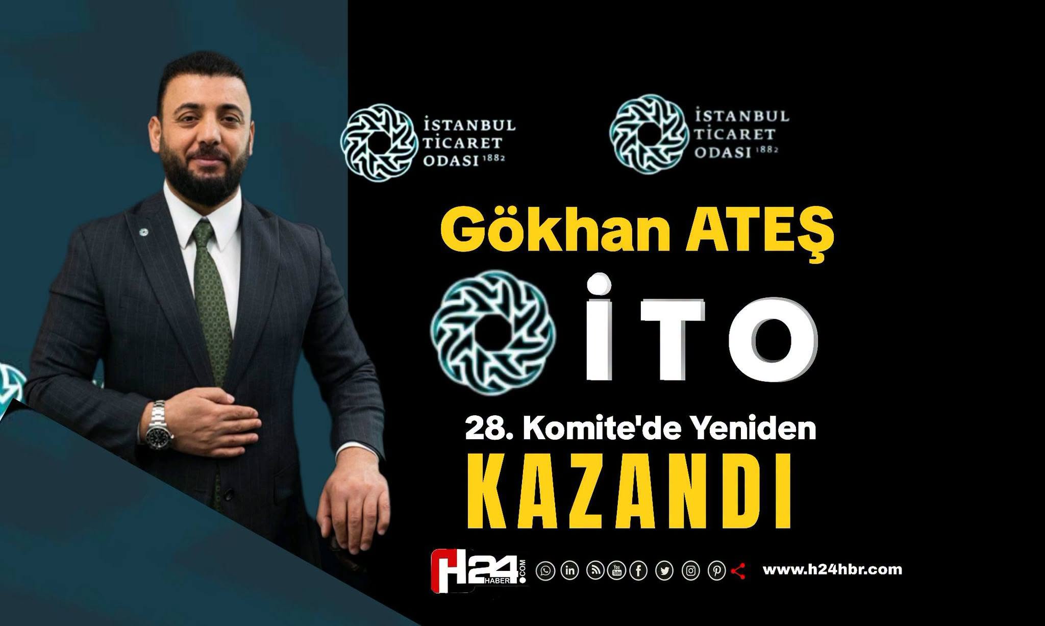 İTO’da Gökhan ATEŞ Yeniden Kazandı